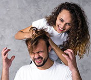 healthy hair men and women